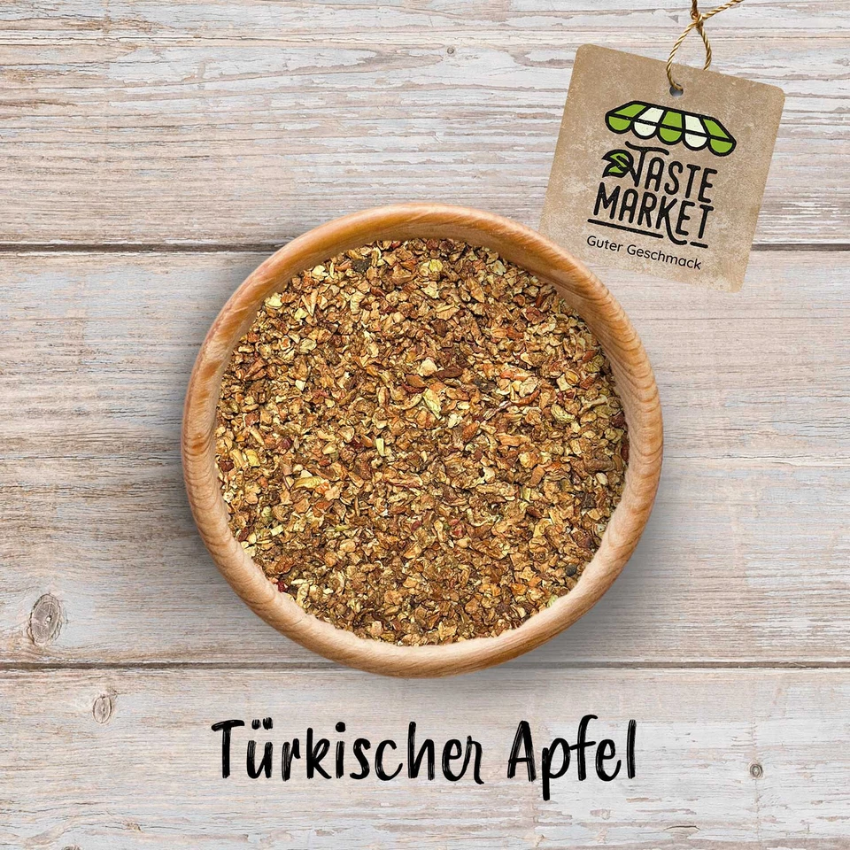 Türkischer Apfeltee loser Früchtetee GRÖSSENAUSWAHL Apfel 100% Geschmack - Bild 4 von 4