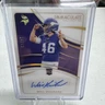 2024 Panini Immaculate Will Reichard Rookie Auto RC Gold #/49 Vikings