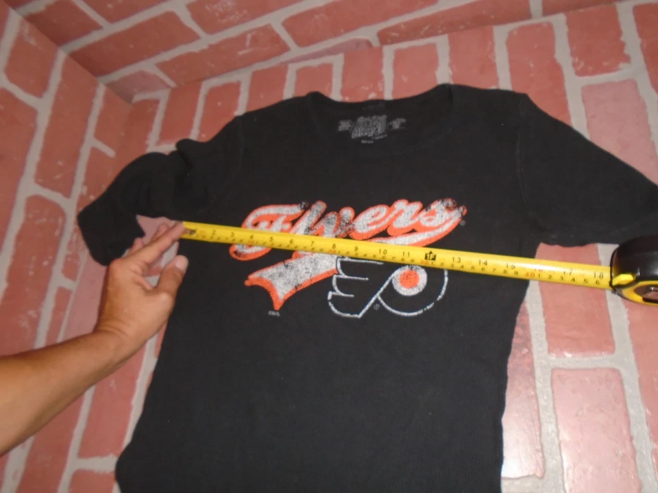 CAMISETA DE MANGA LARGA ESTILO TÉRMICO PHILADELPHIA FLYERS ADOLESCENTES NIÑAS TALLA GRANDE Foto 3 de 3