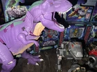 Lot of 14 Dinosaur and Dinobot Transformers Action Figures Vintage and Modern
