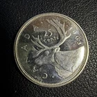 1963 - Canada - silver 25 cent coin - Canadian quarter Ka142