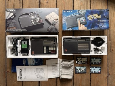 Sony ICF-7600DS Vintage Weltempfänger + ICF-SW800 OVP