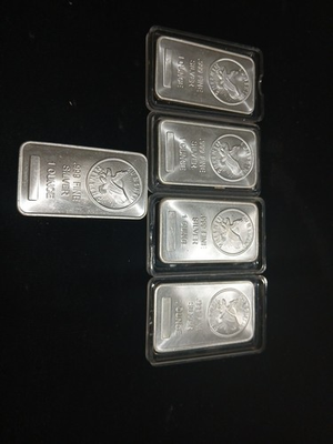 #ad 1 oz .999 Fine Sunshine Minting Silver Bar Sealed $85.00