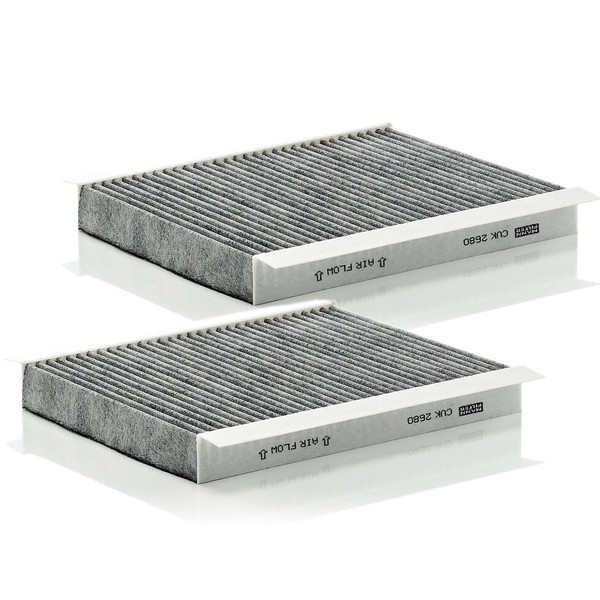 2X Filter Innenraumluft Mann-Filter CUK 2680 FüR CitroëN Xsara Picasso-image