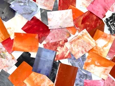 50 Collage, Mixed Media, Junk Journal & Art Journal Papers - Natural Earth Paint