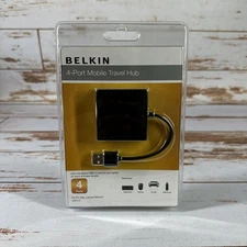 Belkin USB 2.0 4-Port Mini Hub New