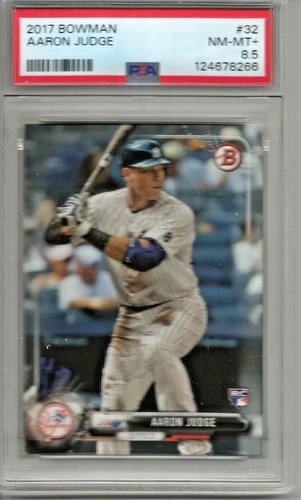 Aaron Judge 2017 Bowman Rookie (#32) PSA 8.5