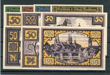 Merseburg 10 notes emergency money ............................................2/28112