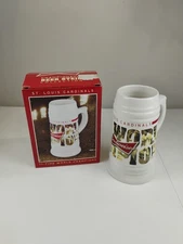 St Louis Cardinals 2011 World Champions Budweiser Beer Stein Mug & Box New