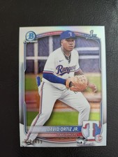 2025 Bowman David Ortiz Jr. 1st Bowman Chrome Prospect Refractor /499 BCP-29