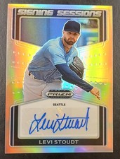 2022 Panini Prizm Draft Picks #SS-LV Levi Stoudt Signing Sessions