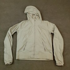 Lululemon Hoodie Womens Size 12 Gray Hooded Sweatshirt Full Zip Pockets Stretch