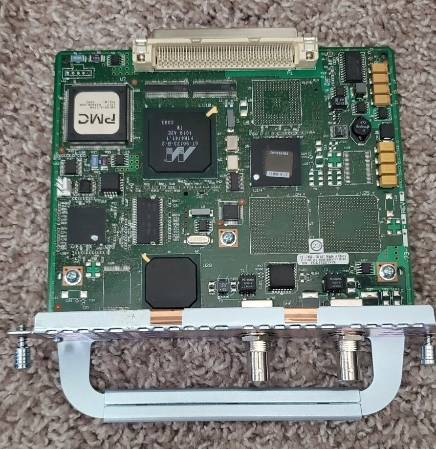 Cisco NM-1T3/E3 1-Port T3/E3 Network Module Card - Image 2 of 2