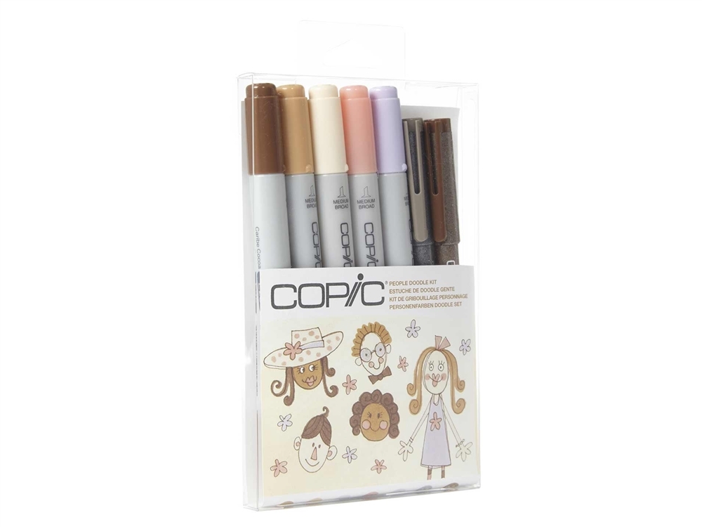 Copic Marker Doodle Pack - CIAO, Multiliner, Glitter Pen Set