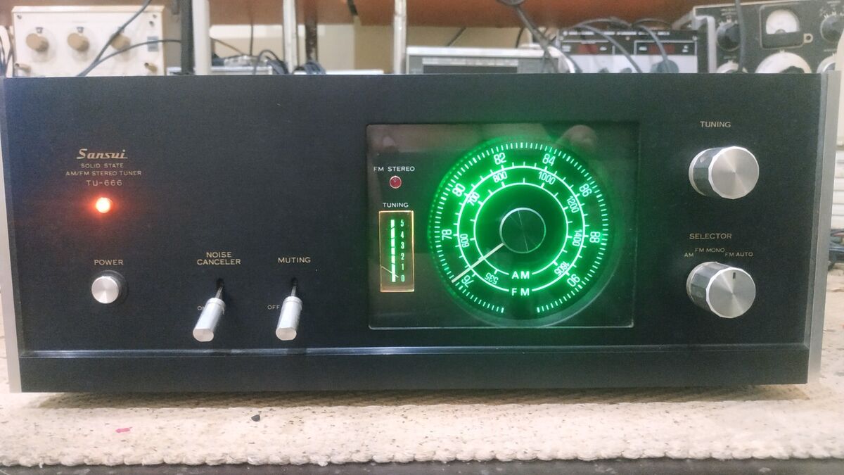 Sansui TU-666 vintage AM/FM stereo tuner | eBay Sansui TU-666 vintage AM/FM stereo tuner | eBay