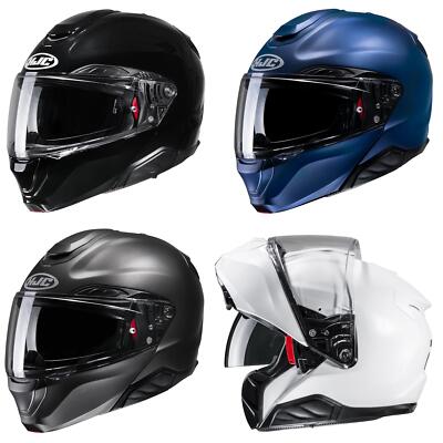 HJC RPHA 91 Plain Flip Front Motorrad Helm Touring Modular Sturzdeckel