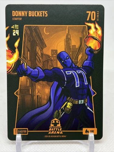 Bo Jackson Battle Arena - Donny Buckets Fire - Luka Doncic - 2024 NSCC Exclusive