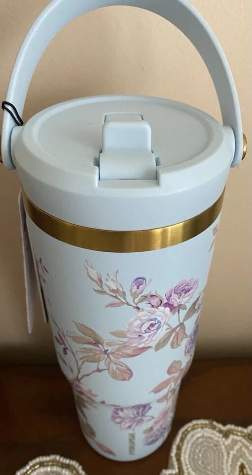 新品未使用☆ HYDRAPEAK スープジャー 花柄 (ブルー) HYDRAPEAK Insulated Bottle, Artisan Collection, Floral