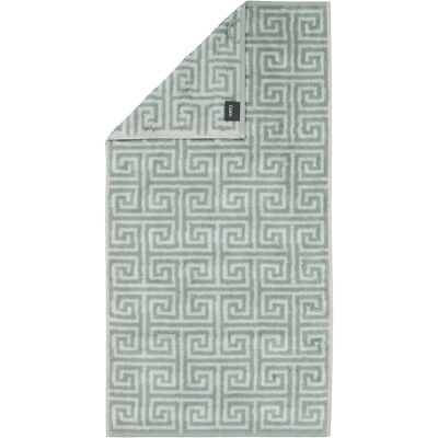 Cawö Handtücher Noblesse Elegance Allover 1088 nordic green - 44 Grün NEU & OVP