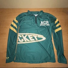 AC Reynolds Rockets HS wrestling warm up top shirt S Go Earn It Asheville NC