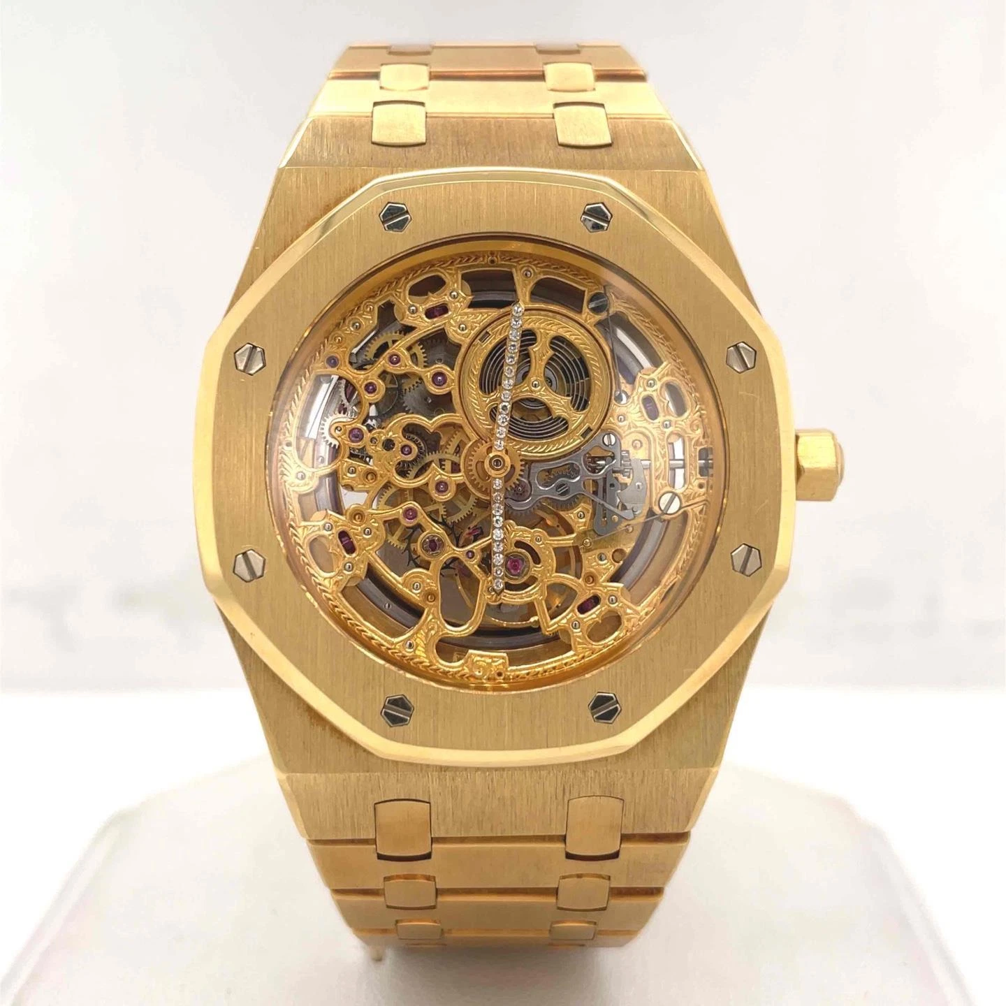 Audemars Piguet — Audemars Piguet Royal Oak Skeleton 39MM 18k Yellow Gold Limited Mens 14789BA