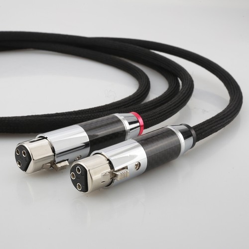 5N OCC Silver Plated Wire XLR Plug HIFI Audio Balance Interconnect XLR Cable - Picture 6 of 6