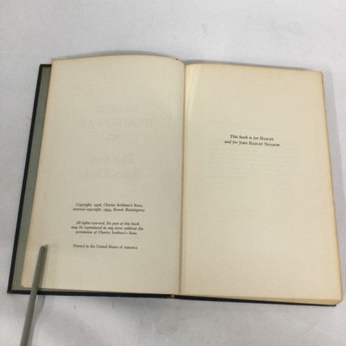 Vtg Hemingway 3 Book Set For Whom The Bell Tolls Sun Also Rises Farewell To Arms - Picture 10 of 24