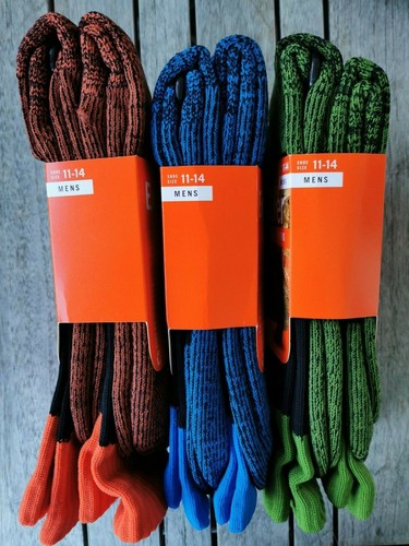 6/10 Pack Explorer Mens Tough Work Cotton + Wool Crew Socks size 6-14 - Picture 5 of 7