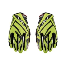 Summer FIVE Off Road MXF PRORIDER S Neon Yellow Motocross Gloves Approved