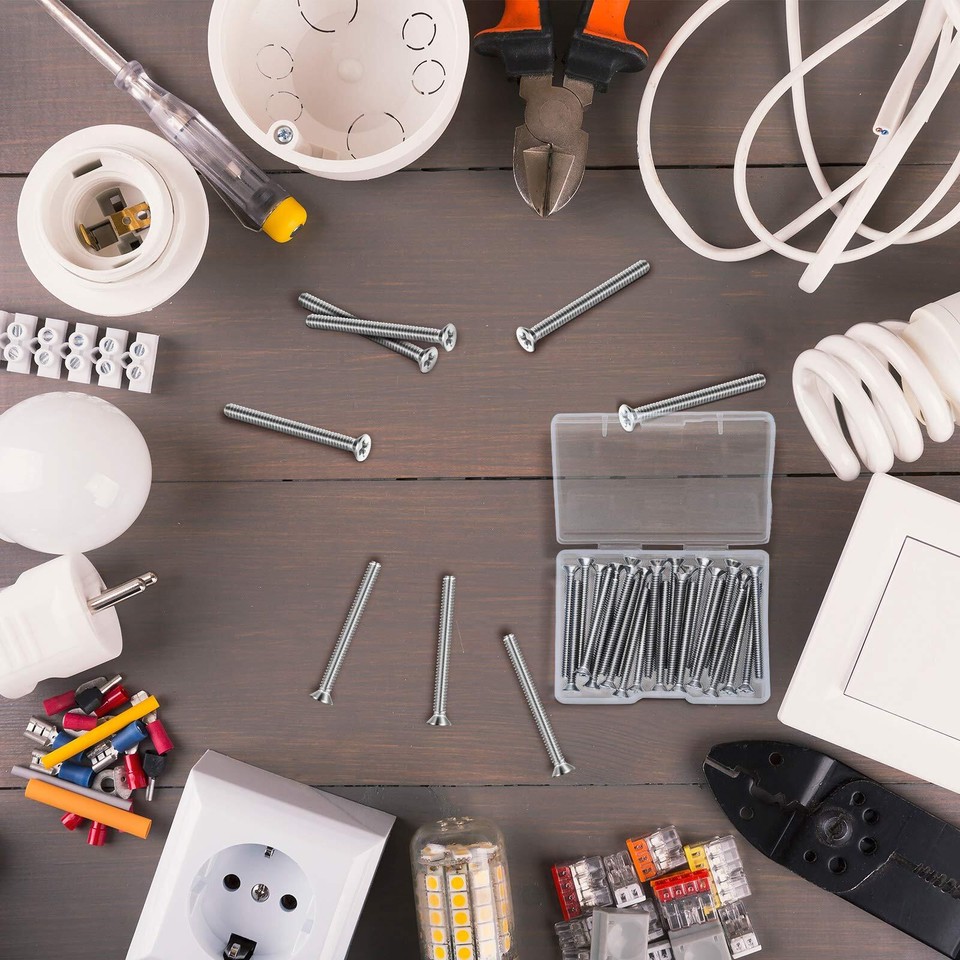 Extra Long Outlet Screws Long Electrical Outlet Screws Machine Screws