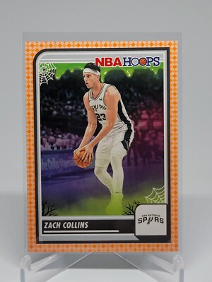 2023-24 Panini NBA Haunted Hoops Orange Parallel #241 Zach Collins F4E