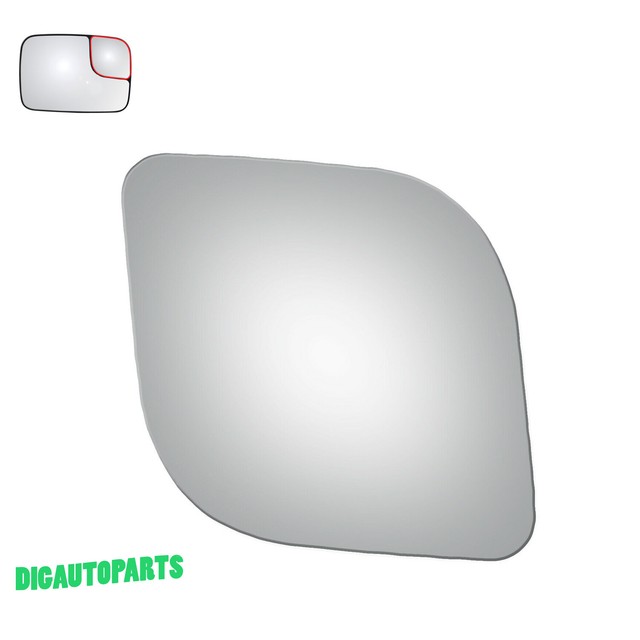 Towing Mirror Glass Replacement For Dodge Ram BLINDSPOT Passenger Side