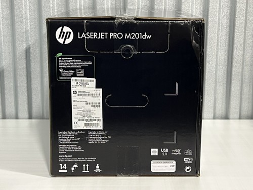 HP Laserjet Pro M201dw Wireless Monochrome Network Printer CF456A FACTORY SEALED - Picture 4 of 5