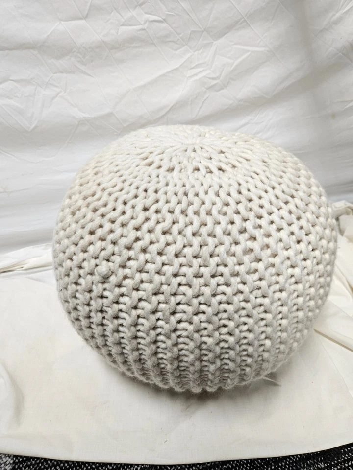 Round Puff Ottoman - Image 2 of 2