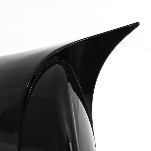 For Tesla Model 3 2017-22 Gloss Black Exterior Horn Rear View Mirror Cover Trim - Picture 8 of 8