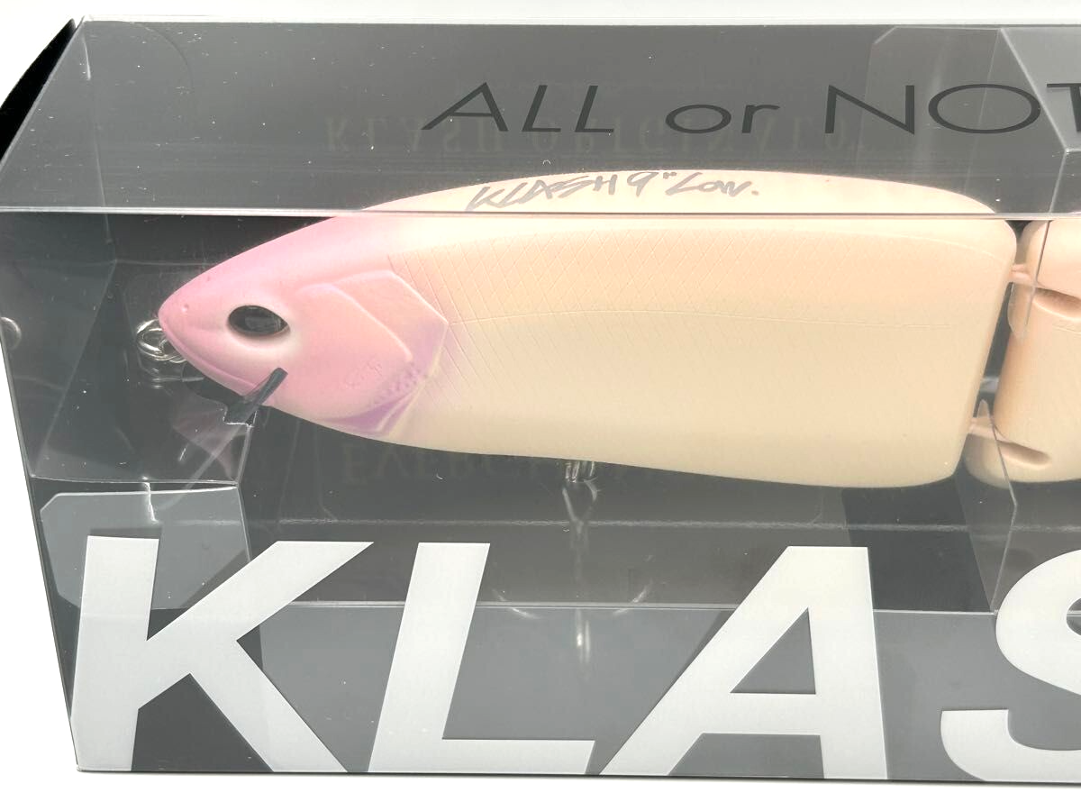 DRT クラッシュ9 ヒューマン V-Tail セット　Klash9 Human DRT KLASH9 HUMAN 2025 New Color 4oz Big Swimbait Low Float NEW