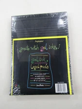 Norcom Gel Ink Legal Pads Docuworks 3 Black Legal Pads 8.5x11 3/4 150 Sheets New