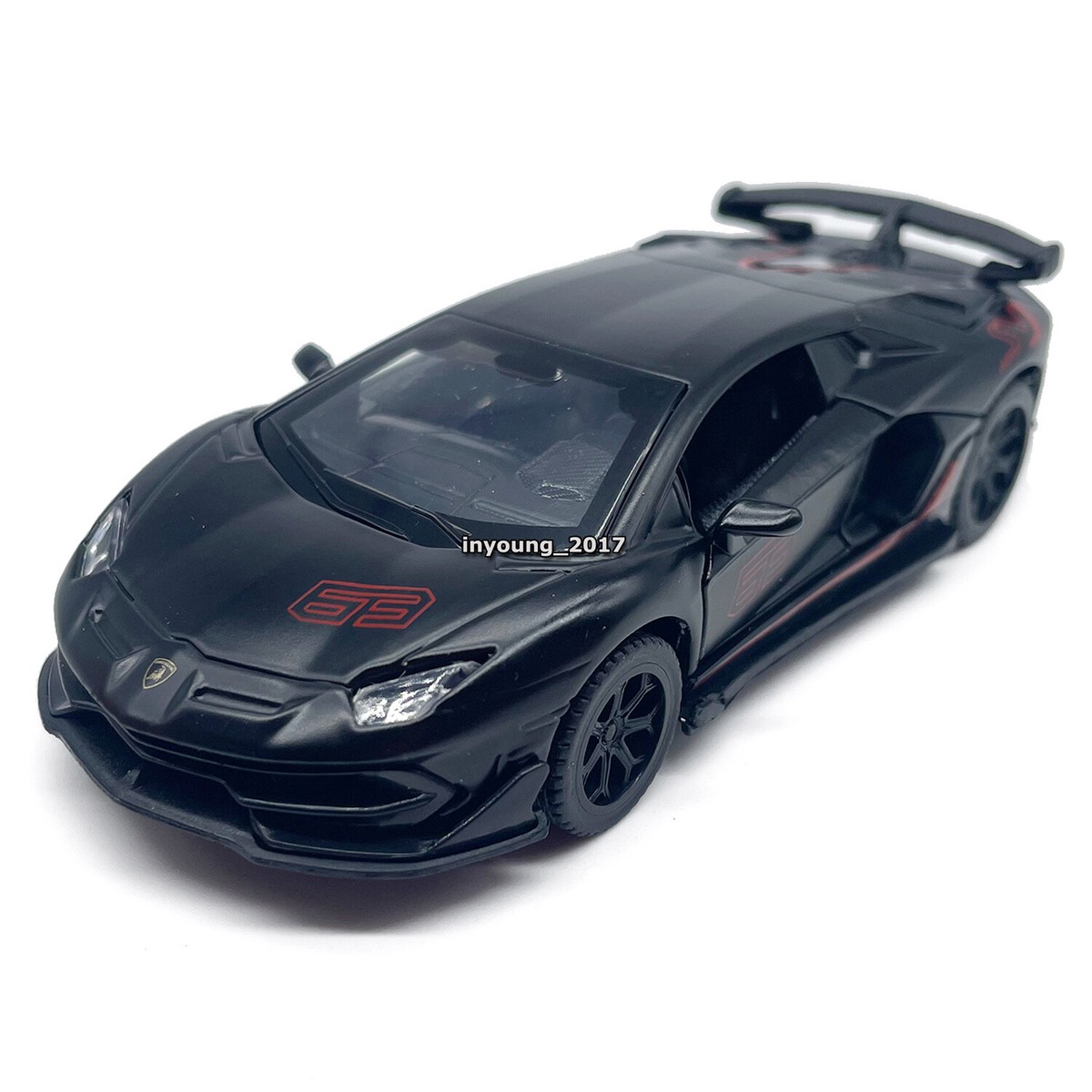 1:43 Scale Lamborghini Aventador SVJ 63 Model Car Metal Diecast