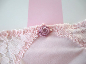 VICTORIA'S SECRET DREAM ANGELS V-String Thong Panty S M L XL Pink NWT Lace Trim