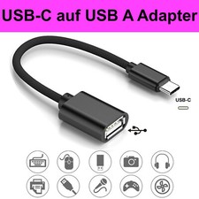 USB C auf USB A OTG Adapter USB-Stick MacBook...