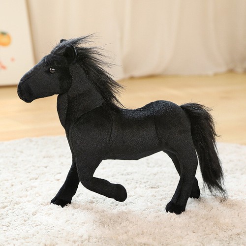 Simulation Pony Doll Plush Toy Doll White Horse Cloth Doll Boy Child Gift Girl - Picture 4 of 19