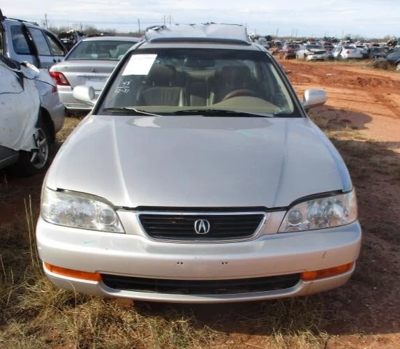 Espejo retrovisor lateral derecho Acura TL 1995-1998 plateado eléctrico fabricante original Foto 4 de 4