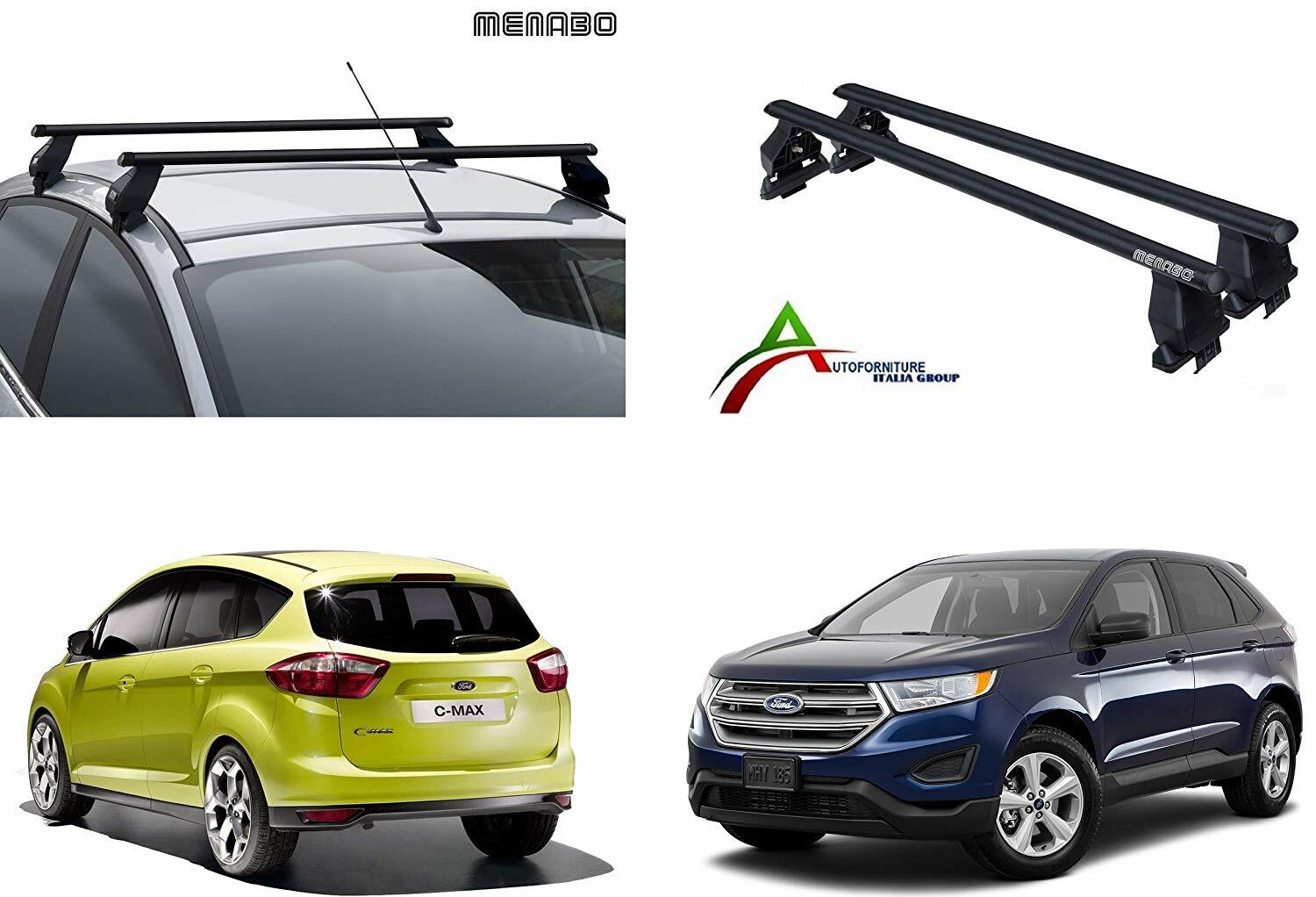 BARRE PORTATUTTO PORTAPACCHI DA TETTO SENZA RAILING + KIT SPECIFICO PER AUTO