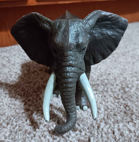 African Elephant 5.5" Figure Safari Wildlife Toy - Picture 8 of 11