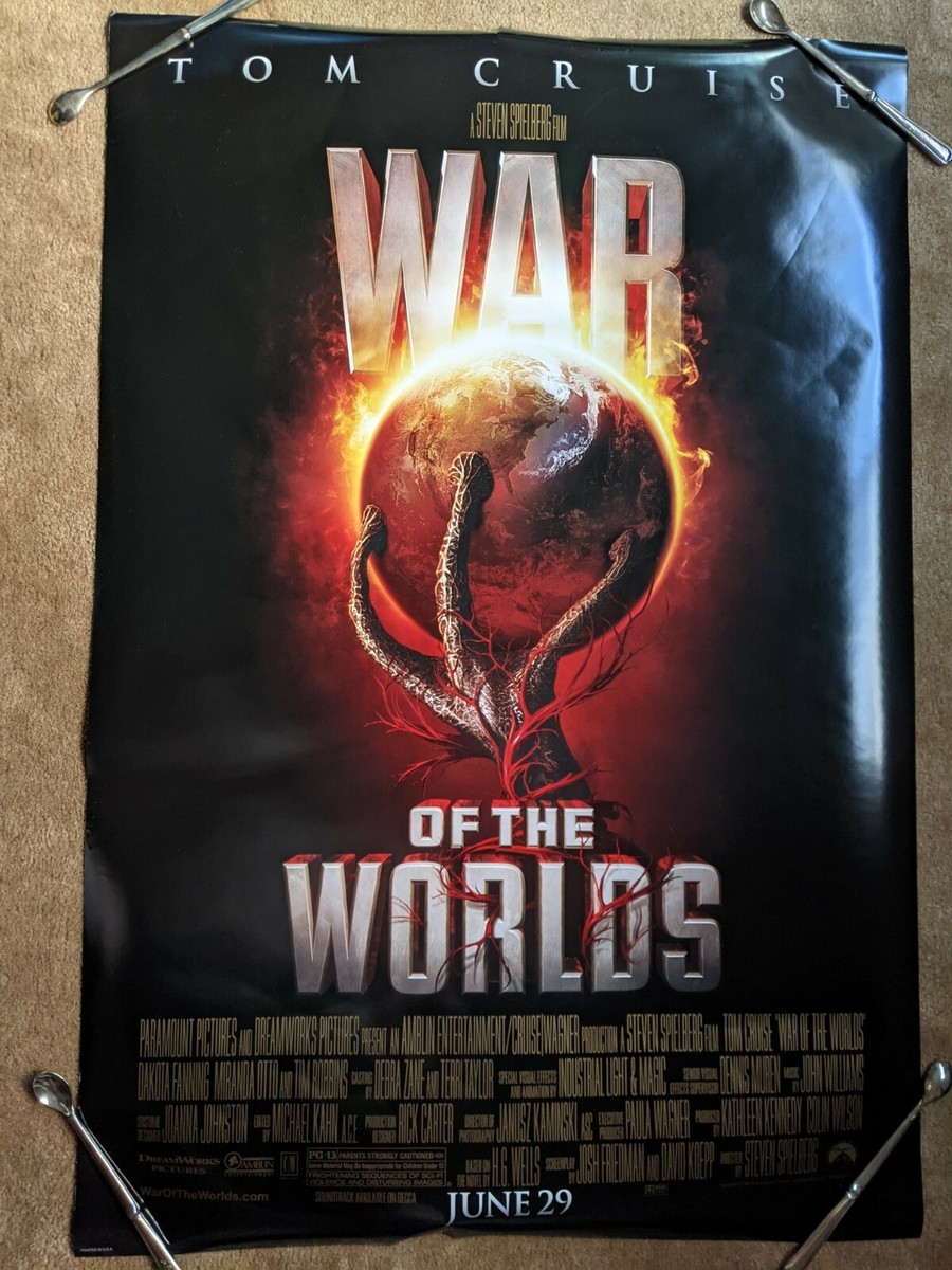 War of the Worlds (2005) Advance One-Sheet Rolled Movie Poster