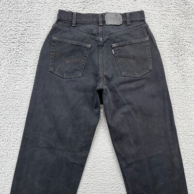 Levi’s Silvertab LOOSE W34 L30 【12】 Vintage Levi's SilverTab Jeans Mens 29x34 Black Wash Loose Skater