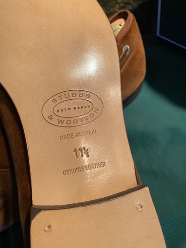 Stubbs & Wootton Men's Shoes 11.5 New in Box - Picture 3 of 5