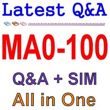 McAfee Certified Product Specialist - ePO MA0-100 Exam Q A SIM
