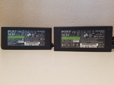 Genuine OEM S0NY VGP-AC19V10 19.5V Input 1.3A Output 4.7A Vaio AC Adapter + Cord