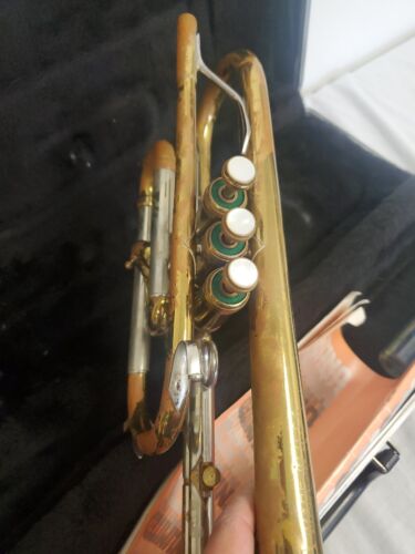 Custodia Bundy vintage Martin Indiana Cornet RMC & Vincent Bach 7C boccaglio - Foto 19 di 24